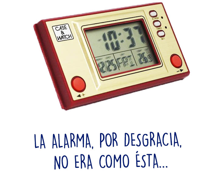 Alarmas de las maquinitas Game&Watch, funda para móviles